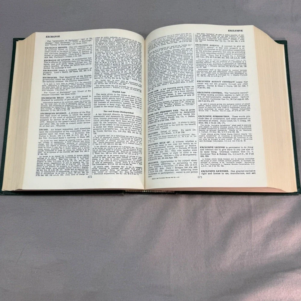 Black's Law Dictionary Revised 4th Edition 1968 HC West Henry Campbell Black